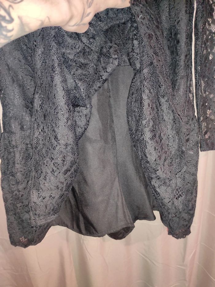 Combi short dentelle Zara - photo numéro 3