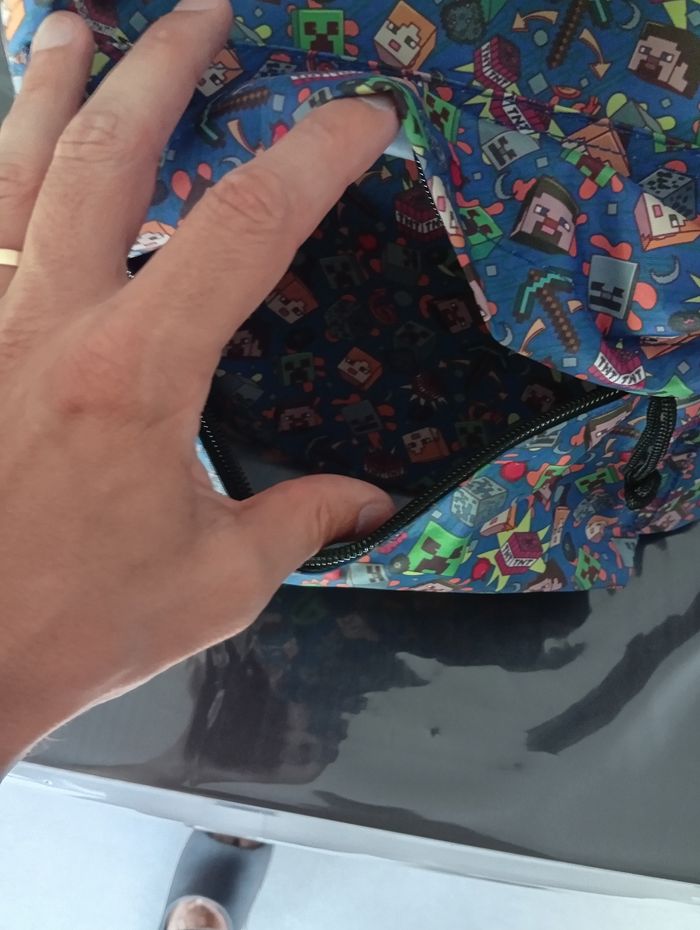 Sac à dos Minecraft neuf - photo numéro 6