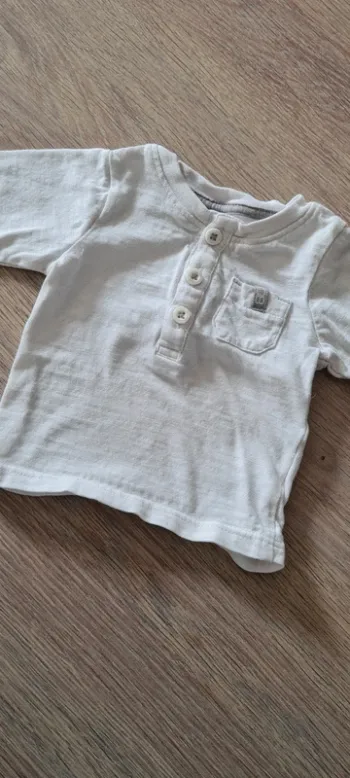Pull fin manche longue 1 mois