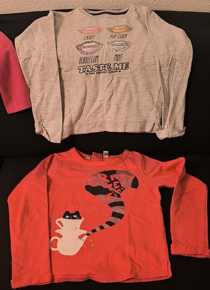 Pulls pour fille taille 8ans