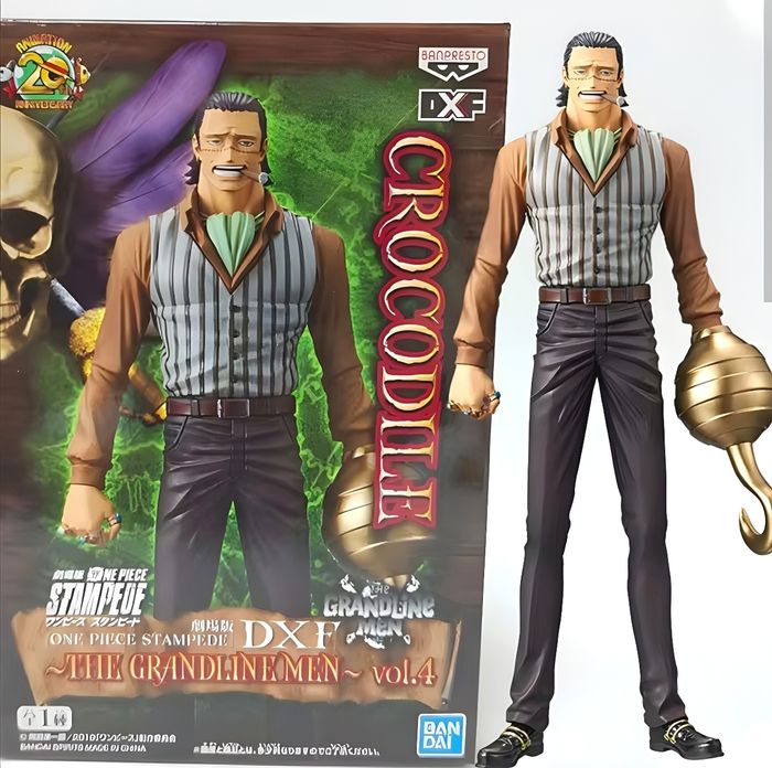 One Piece - Figurine Crocodile Stampede The Grandline Men Vol. 4 - banpresto
