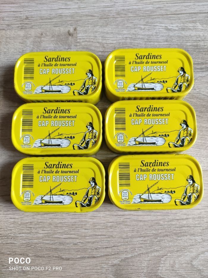 Lot 6 boîtes