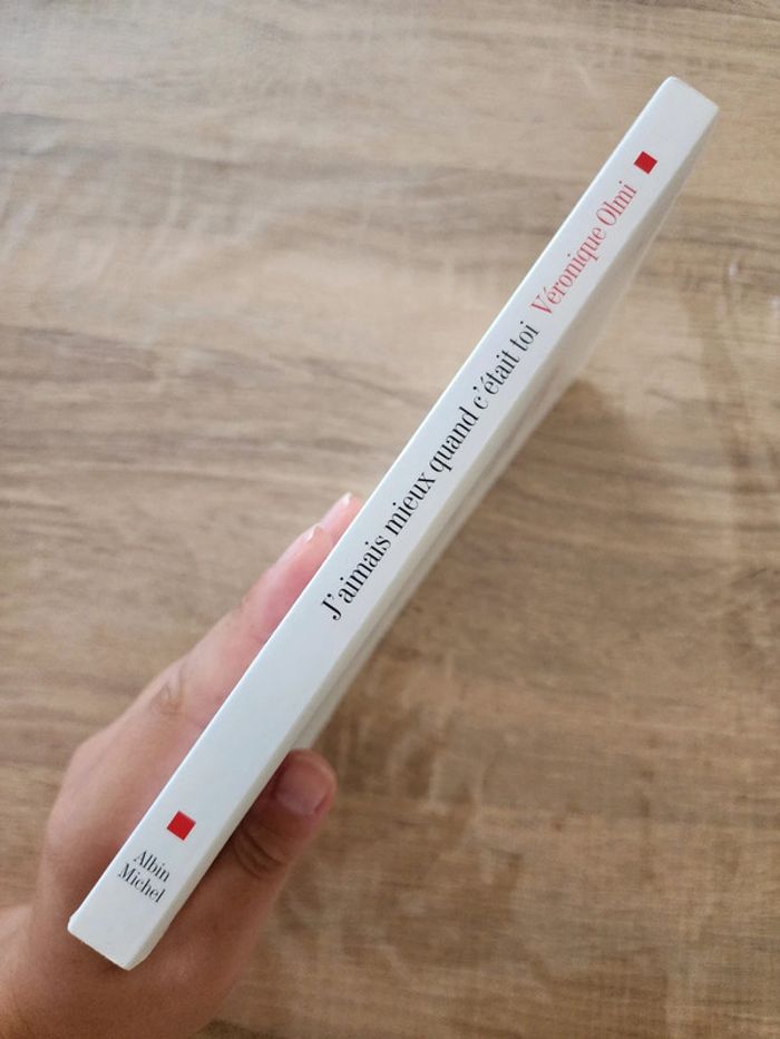 Livre "j'aimais mieux quand c'était toi" de Véronique Olmi - photo numéro 3