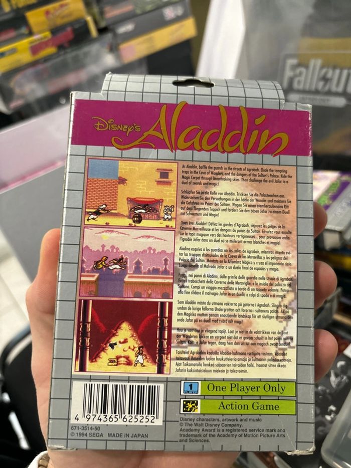 Aladdin - SEGA Game Gear - photo numéro 3