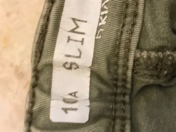 Jean vert  fille 10 Ans - photo numéro 4