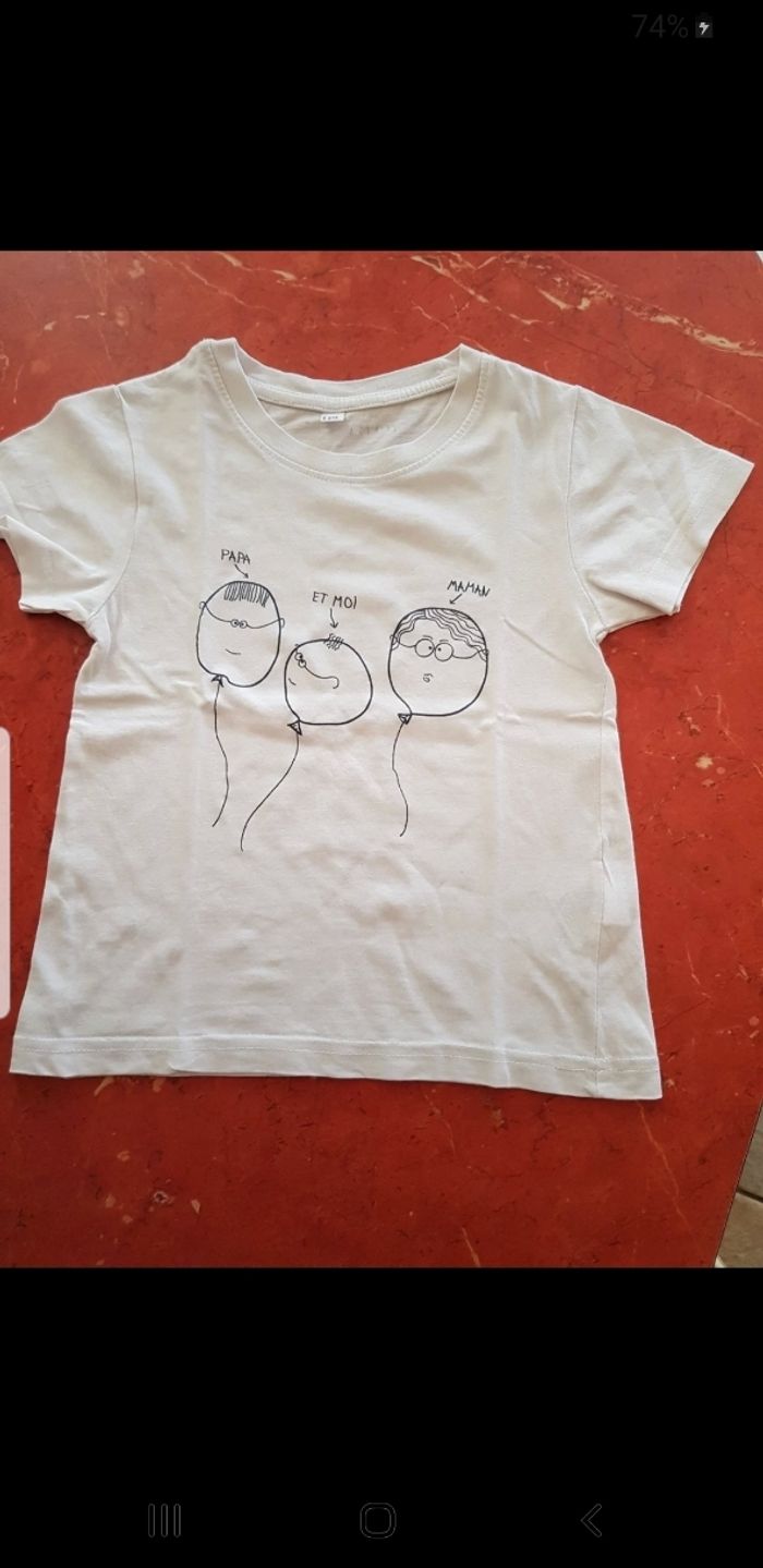 T.shirt taille 6 ans
