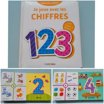 Mon imagier Surprise 🔢 Je joue avec les chiffres 🔢