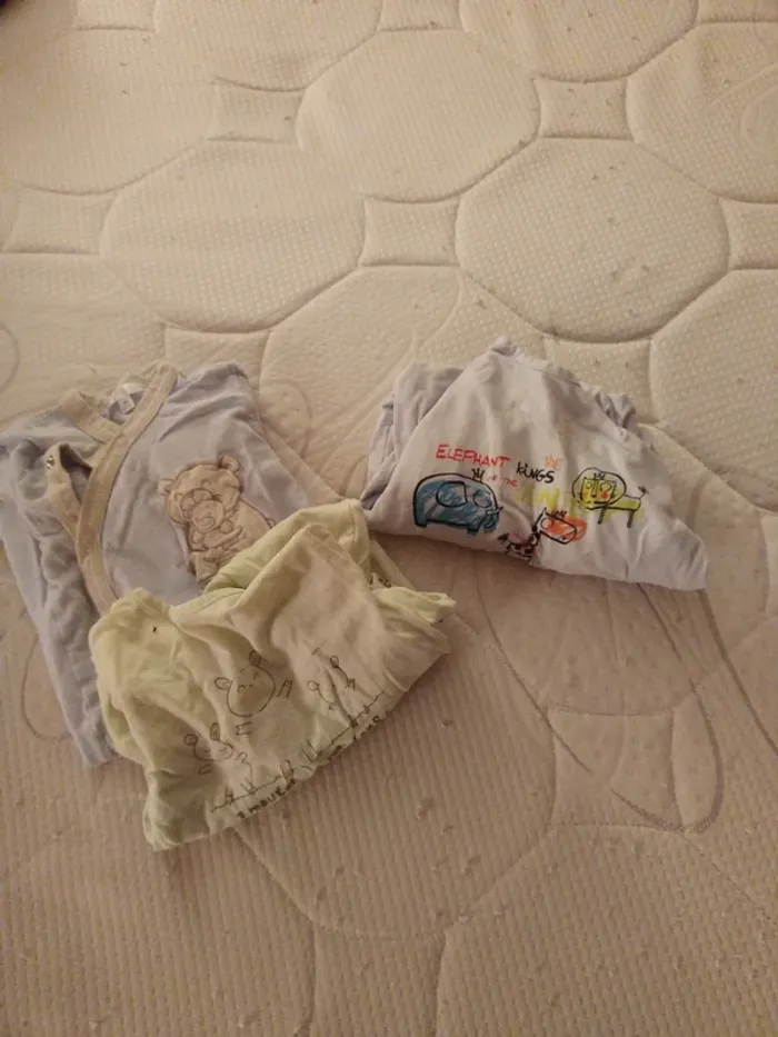 Lot de 3 Pyjamas Coton  Garçon - photo numéro 2