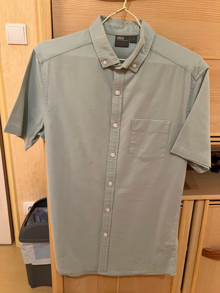 Chemise Asos xs verte taillé prés du corps superbe état