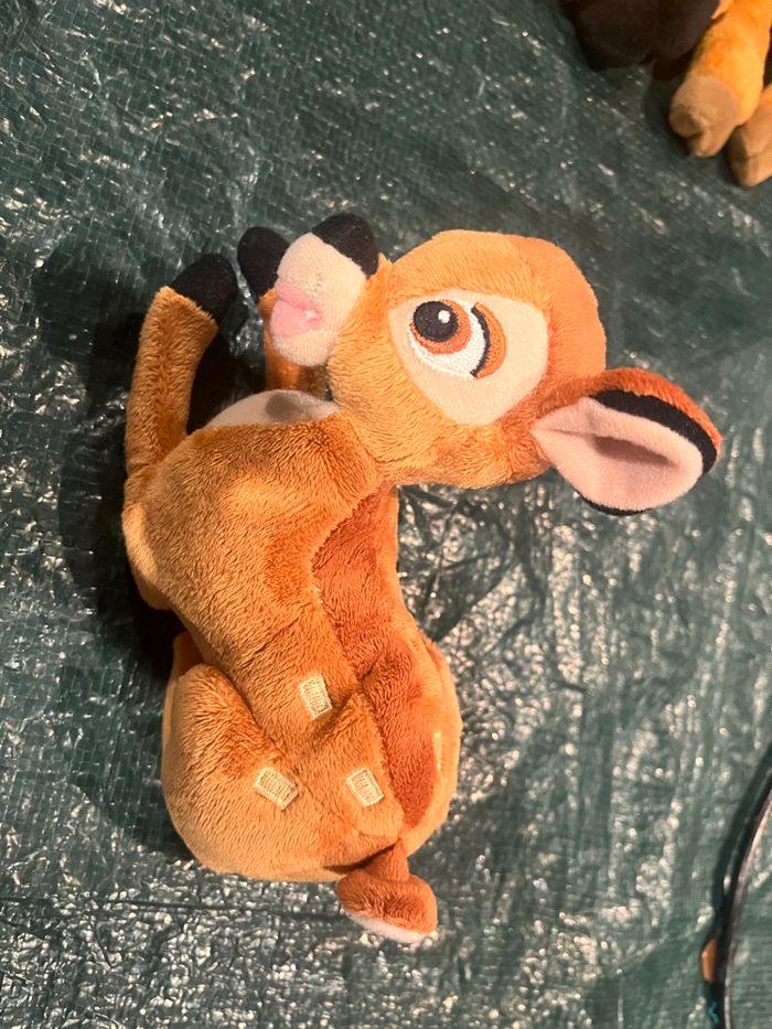 Lot de trois peluches Bambi Disney - photo numéro 2