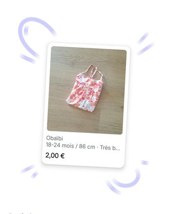 🩷 Robe 23 mois Obaïbi #emyfleury_24moisfille