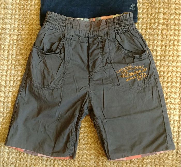 Ensemble body Petit Bateau et bermuda Catimini 2 ans - photo numéro 12
