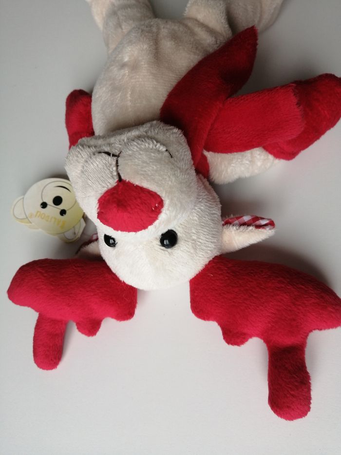 peluche renne de noël - photo numéro 2