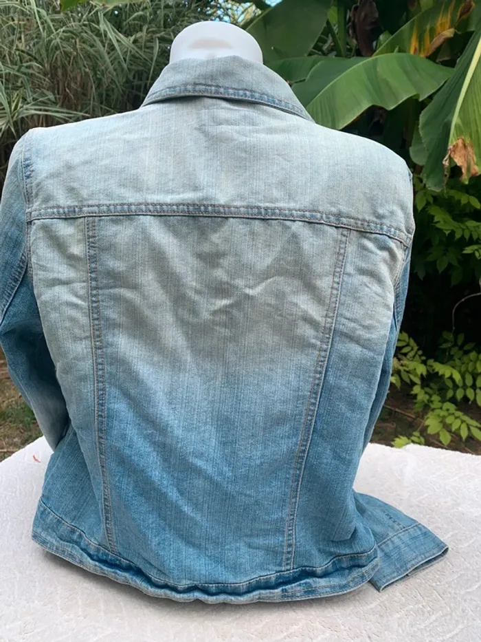 Veste New look vintage délavée taille 42 - photo numéro 7
