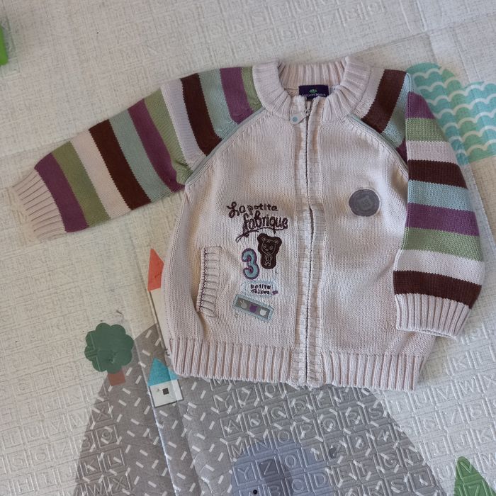 Ensemble Gilet, tee-shirt, salopette Sergent Major,  18 mois - photo numéro 2