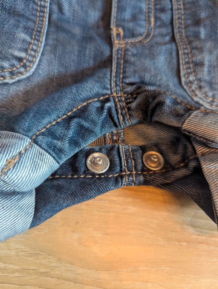 Salopette short courte Obaïbi 3 mois - photo numéro 2