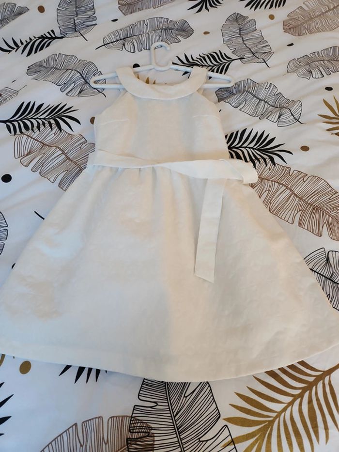 Robe blanche de cérémonie Okaidi