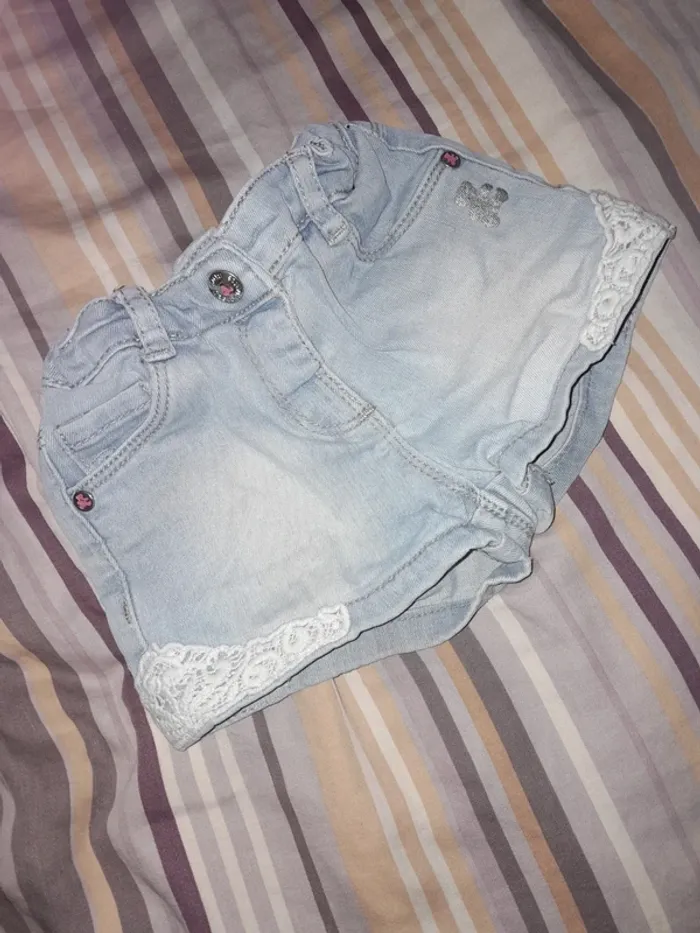 Short en jean