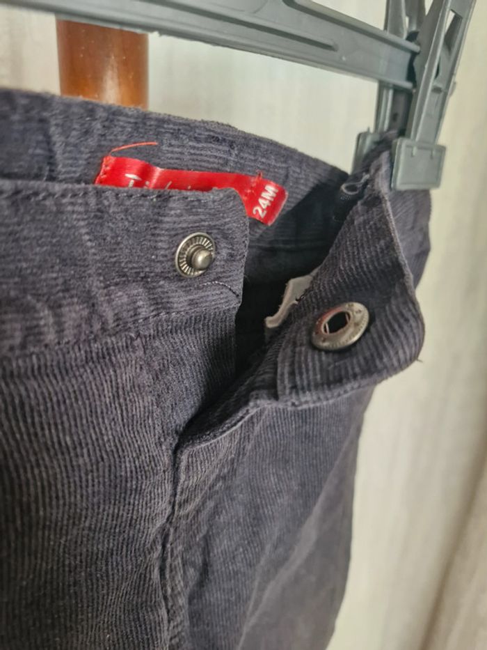 Pantalon bébé 24 mois Tissaia Coton Elasthanne - photo numéro 3