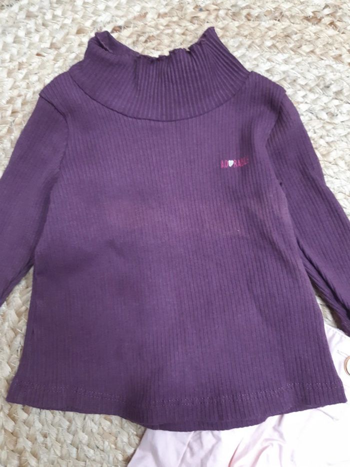 Tenue pull côtelé et pantalon 3 mois - photo numéro 2