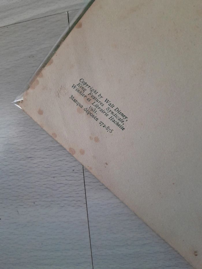 Magnifiques mickey ancien 1931 - photo numéro 3