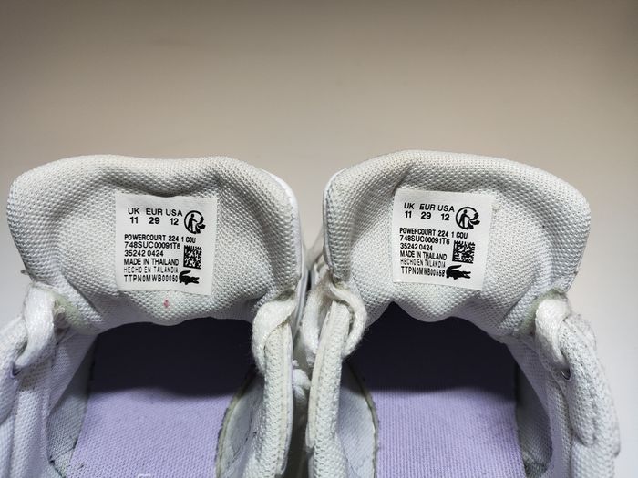 Lacoste Powercourt Signature Enfant Fille Violet Lila Taille 29 - photo numéro 9