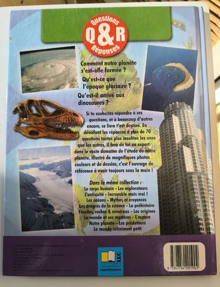 Livre question reponses : l évolution de la terre - photo numéro 2