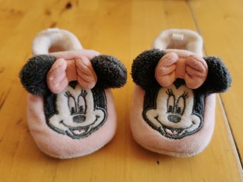 Chaussons minnie