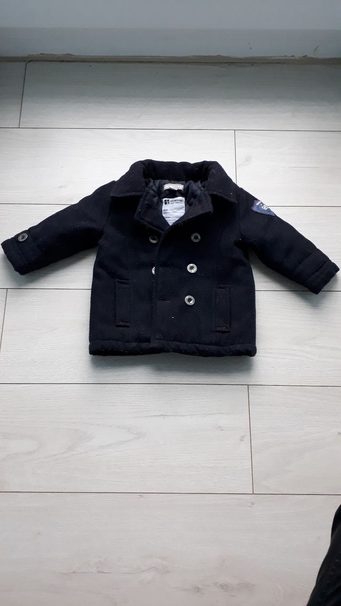 Manteau bleu marine
