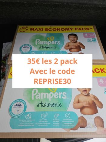 Pampers taille 4