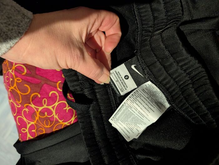 Pantalon de Survêtement Nike Noir Vintage Taille S - photo numéro 7