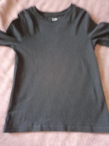 T-shirt fin, longues manches - Taille 6 ans
