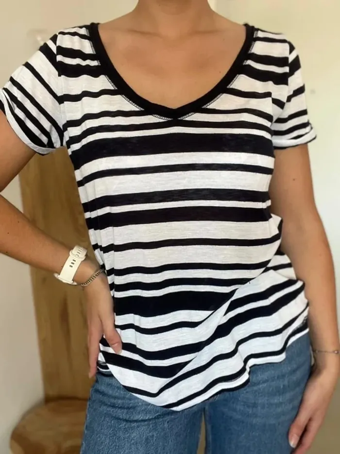 T-shirt marinière Splendid - photo numéro 3