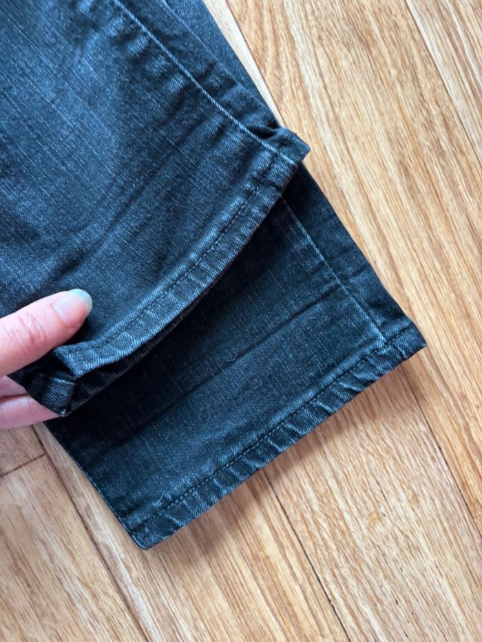 Jean femme levi’s demi curve San Francisco skinny mi taille gris noir anthracite y2k taille L/40 - photo numéro 5