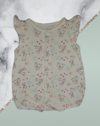 Barboteuse In Extenso 1 mois