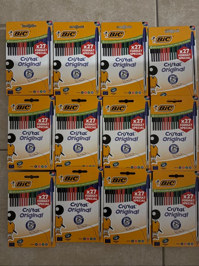 Stylo Bic Crystal Original Neuf