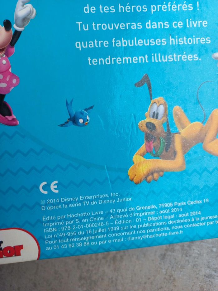Livre pour enfant La maison de Mickey les plus belles aventures - photo numéro 4