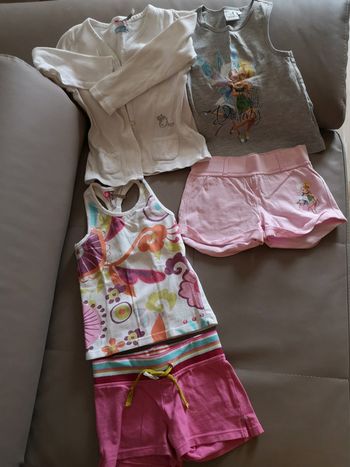 5 pièces short top été 3 ans