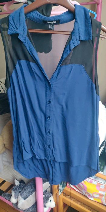 Chemise sans manches taille S