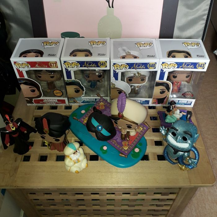Lot de Funko Pop Aladdin Princess Jasmine Genie Jafar - photo numéro 6