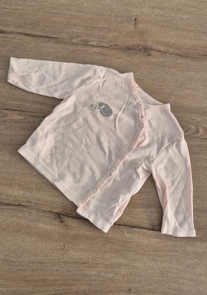 Pyjama 2 pièces coton 12 mois - photo numéro 2