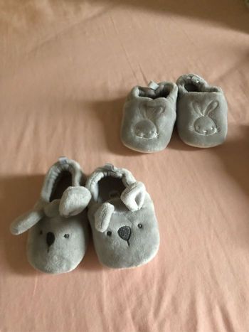 Chaussures garçon ou dille 3/6 mois neuves