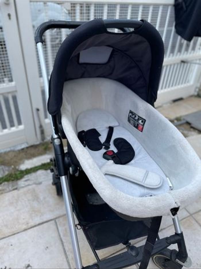 🍼 Poussette Bébé Confort Streety Plus – Pack 3-en-1 🖤