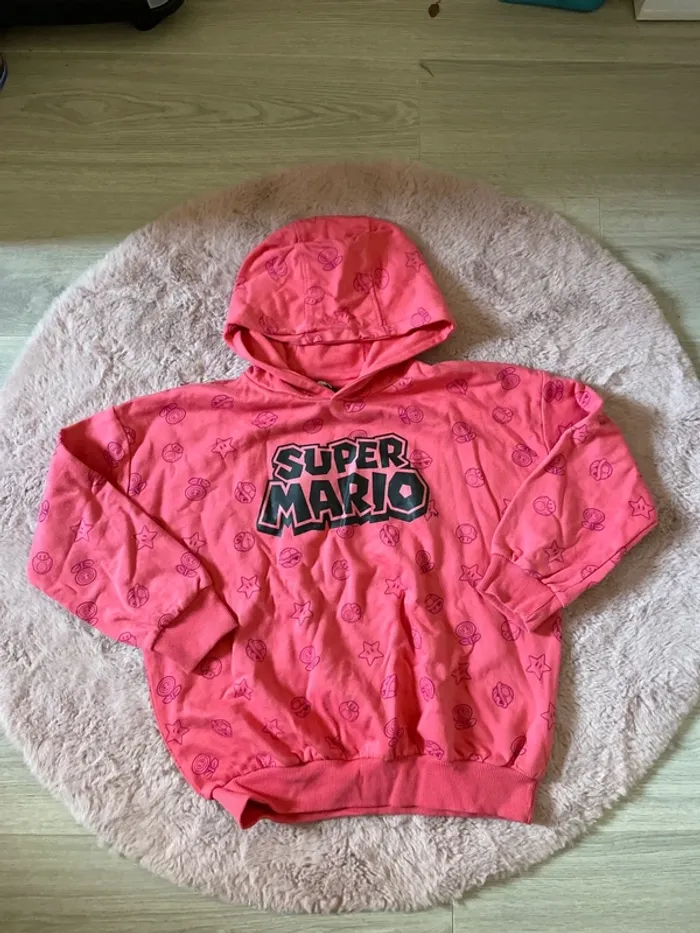 Pull super Mario avec capuche