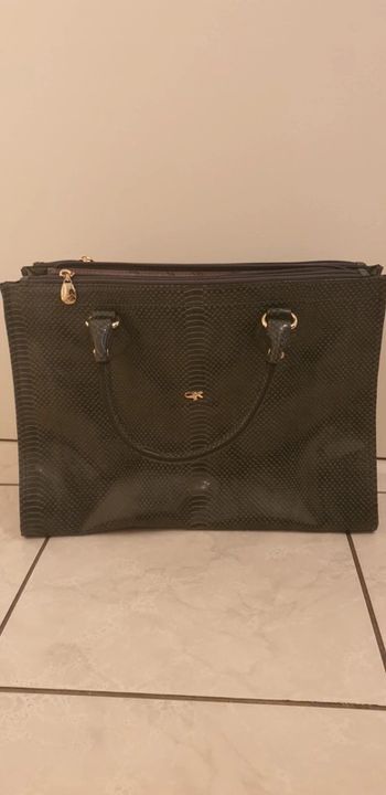 Sac à main croco