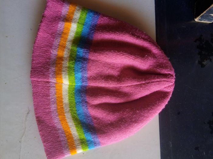 Bonnet fille licorne 1 ans - photo numéro 2