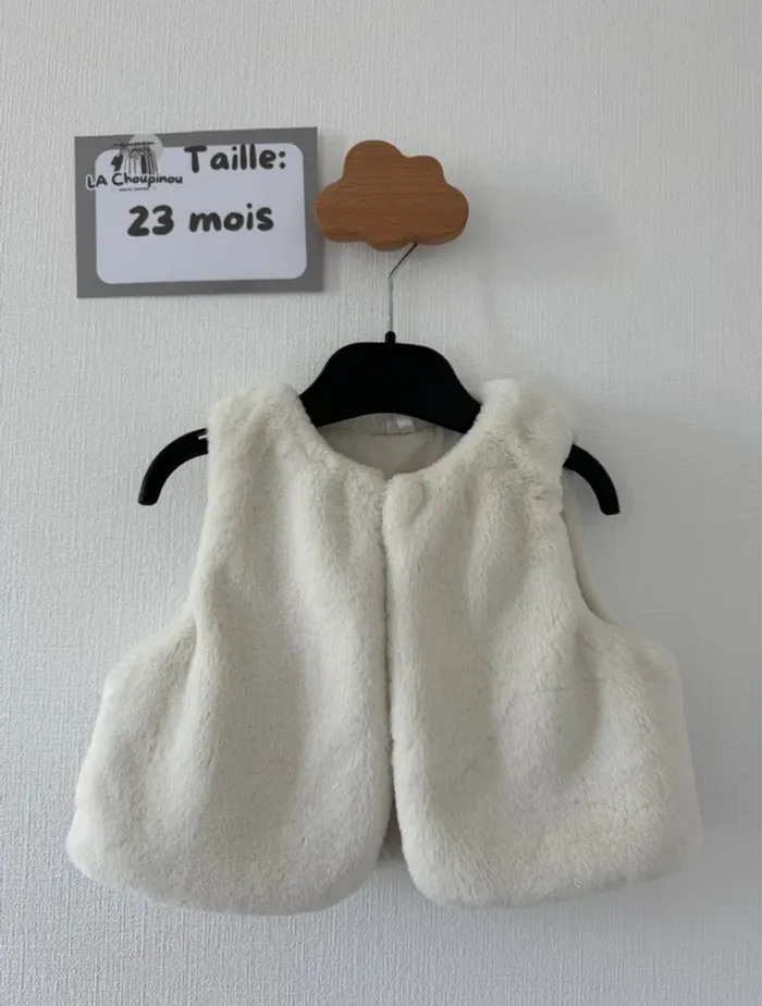Gilet doux - taille 23 mois 🌸