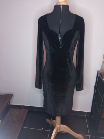 Robe de soirée en velours