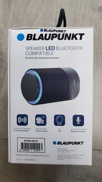 Enceinte Connecté Led BLAUPUNKT Neuve