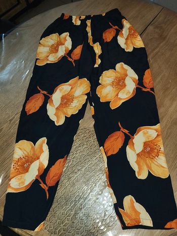Pantalon large tissus 36/38
